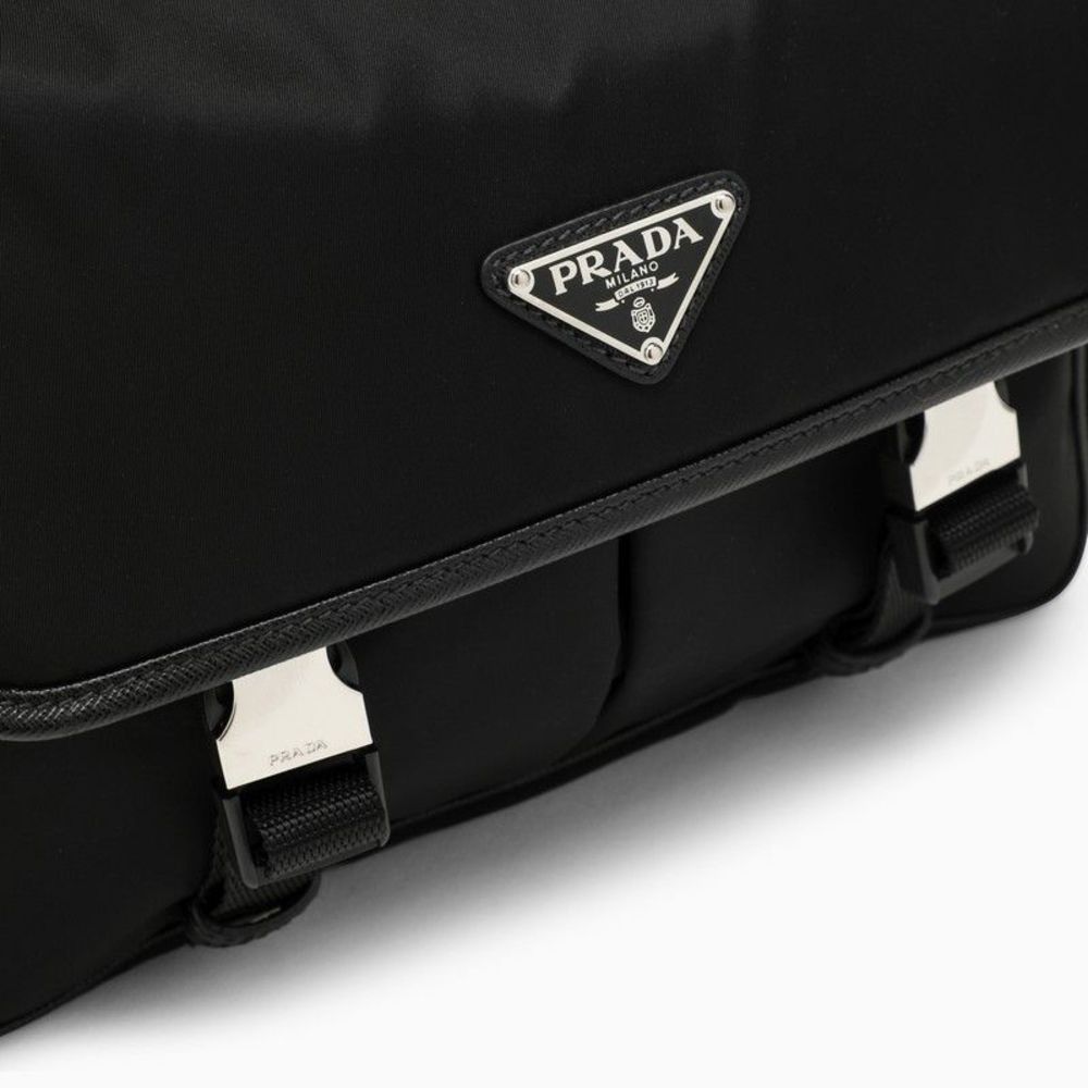 Prada Black Re-Nylon Messenger Bag - Picture 6 of 6